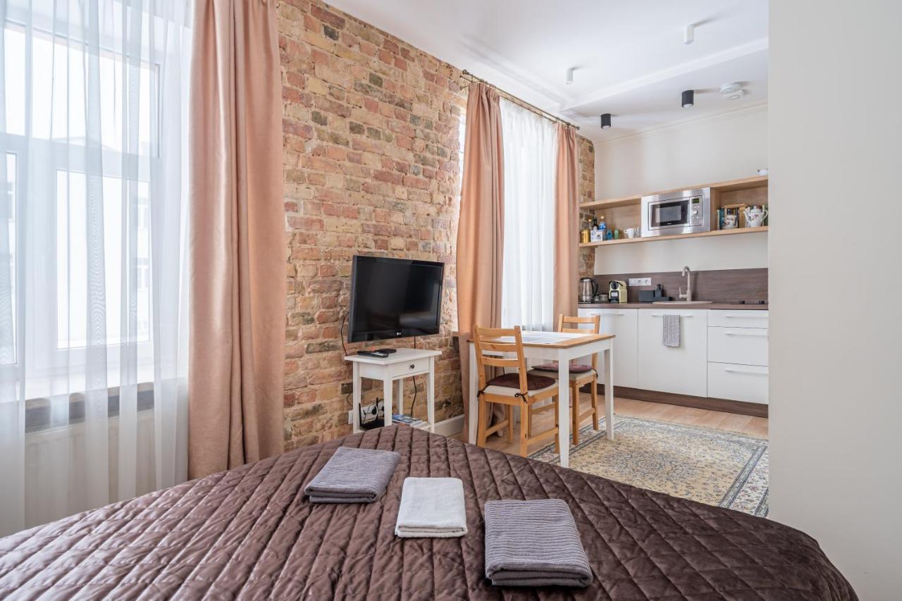 Stylish Studio Close To City Center, Cafes & Parks & Local Dining 里加 外观 照片